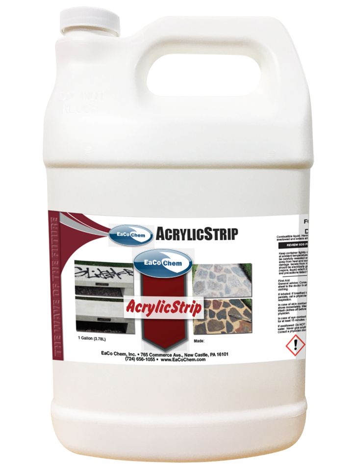 EaCo Chem Acrylicstrip Paint Stripper 1 Gallon Dirt Killer
